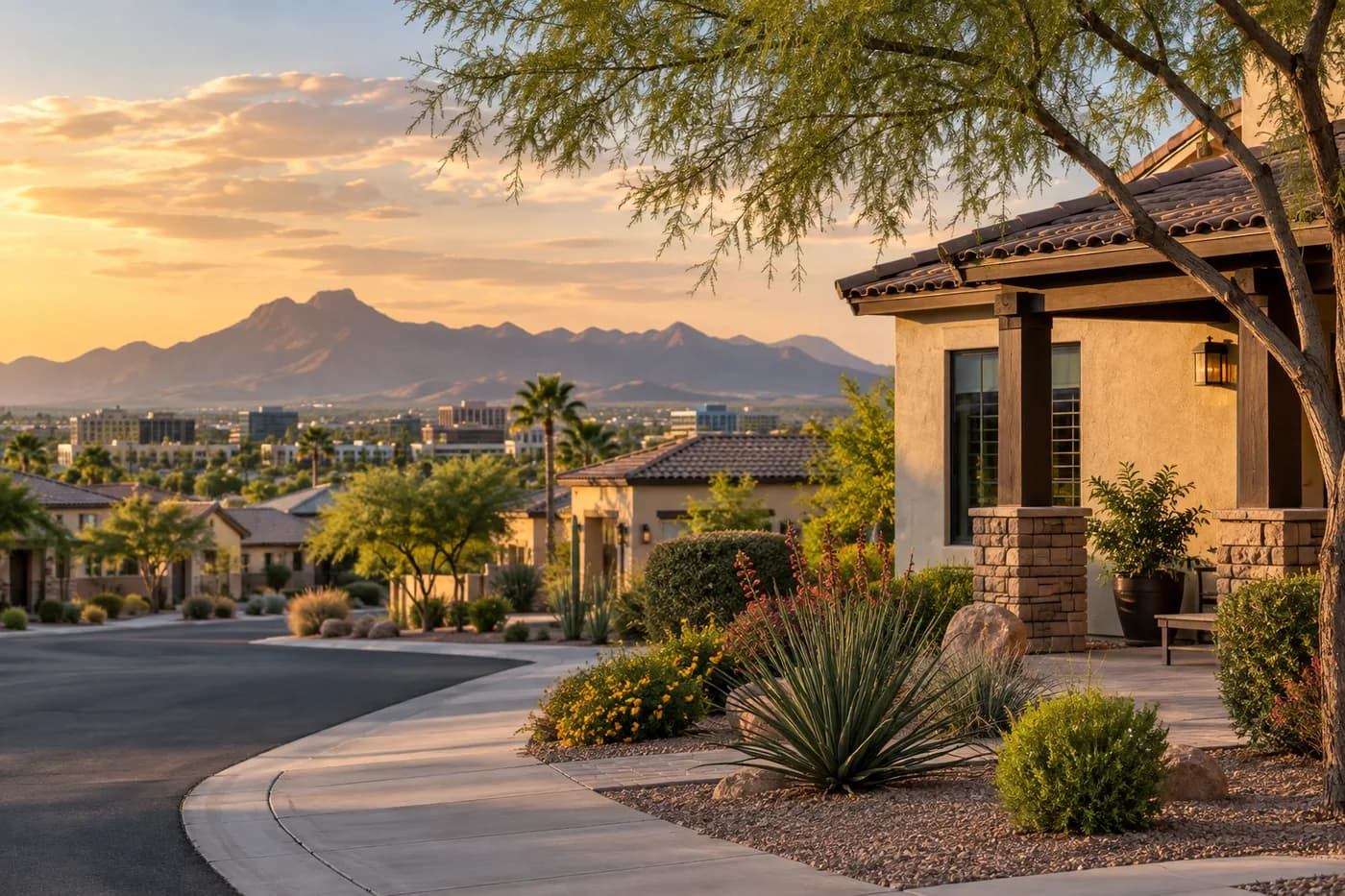 Gilbert, Arizona cityscape