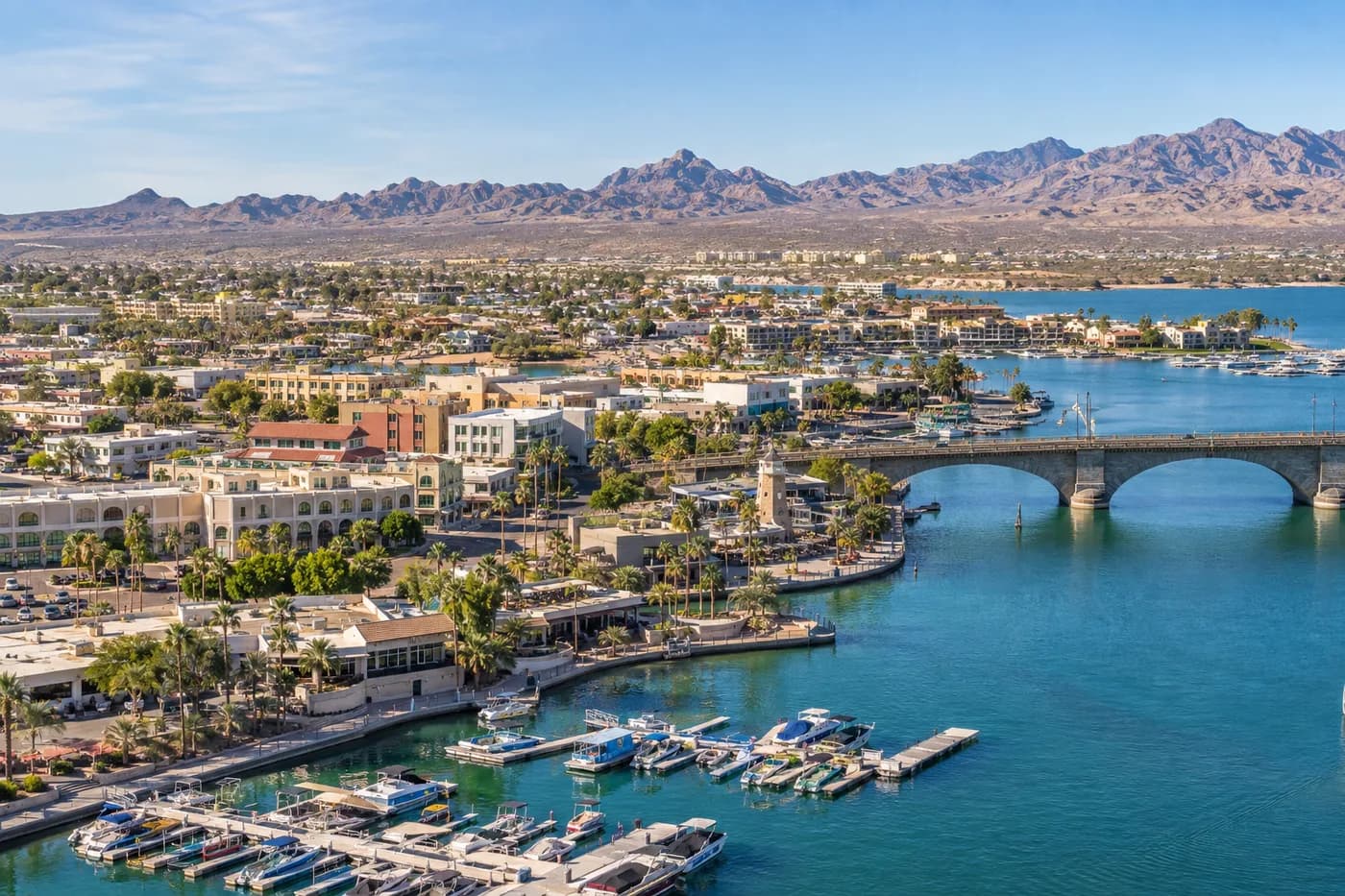 Lake Havasu City, Arizona cityscape