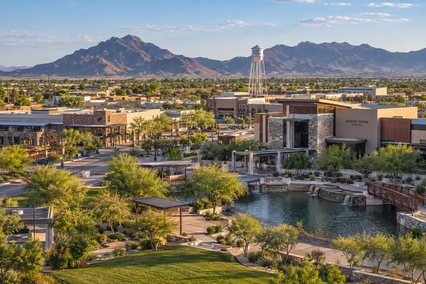 Queen Creek, Arizona cityscape