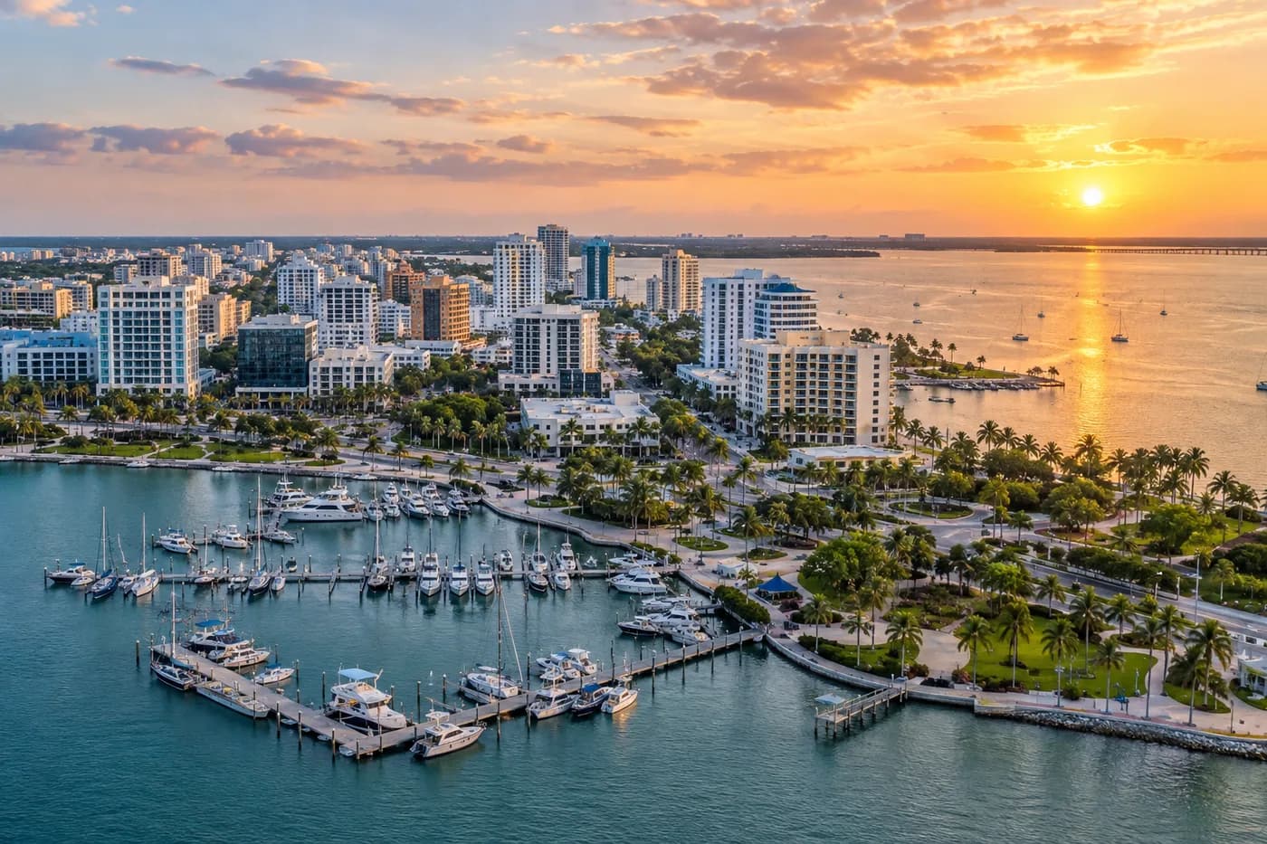 Sarasota, Florida cityscape