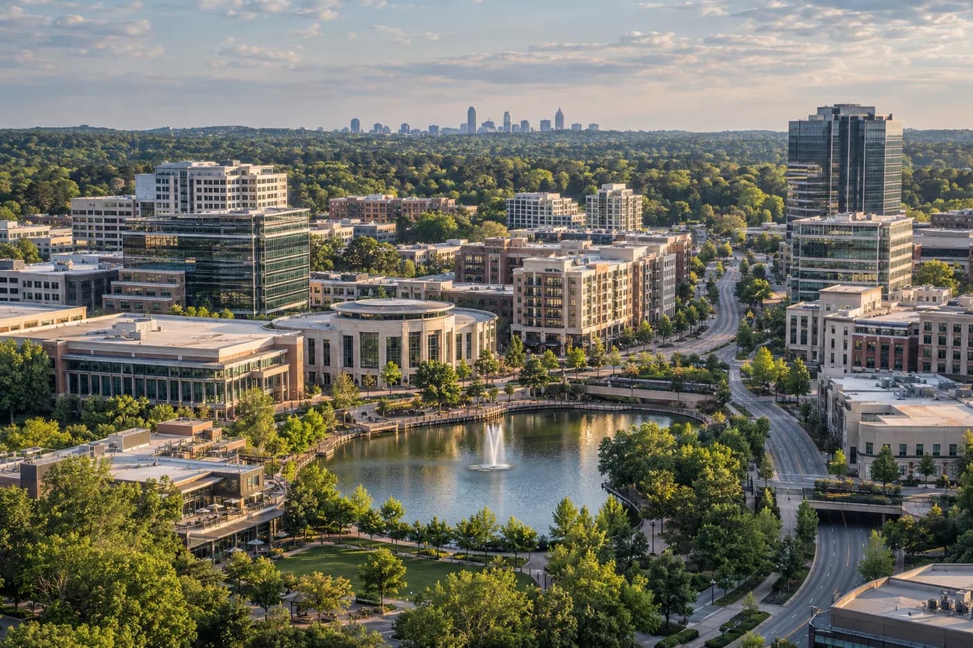 Sandy Springs, Georgia cityscape
