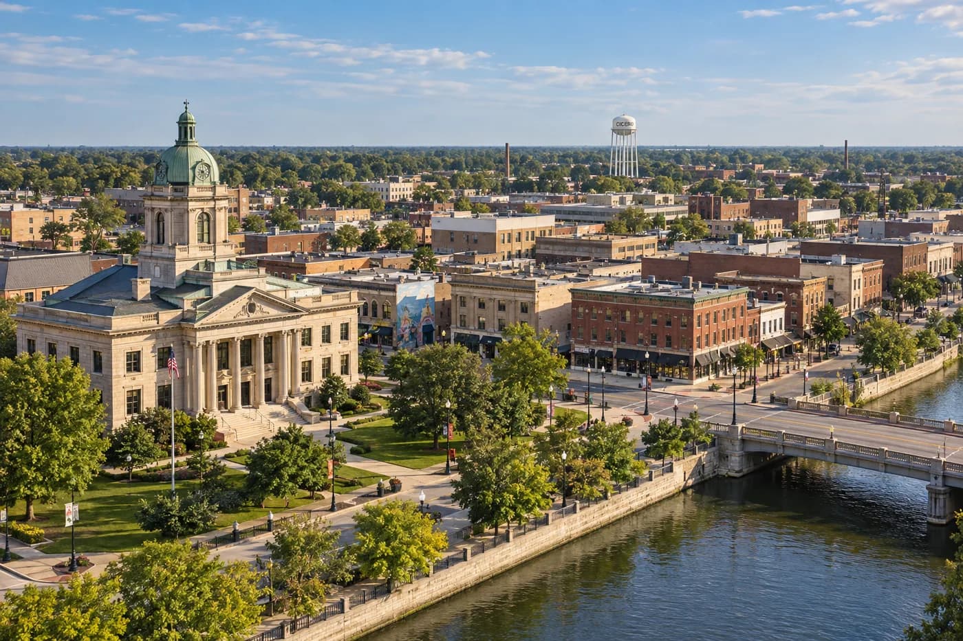 Cicero, Illinois cityscape