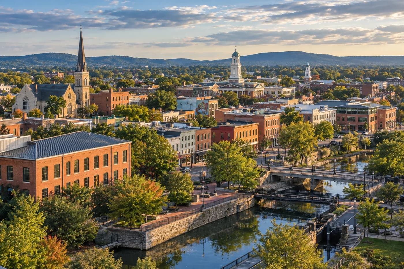 Frederick, Maryland cityscape