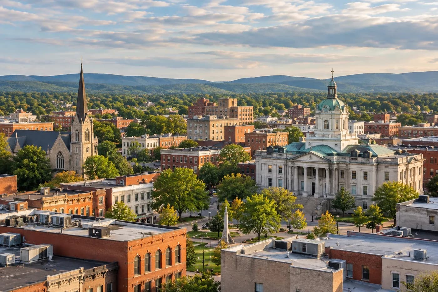 Hagerstown, Maryland cityscape