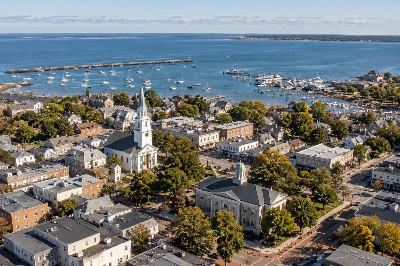 Plymouth, Massachusetts cityscape