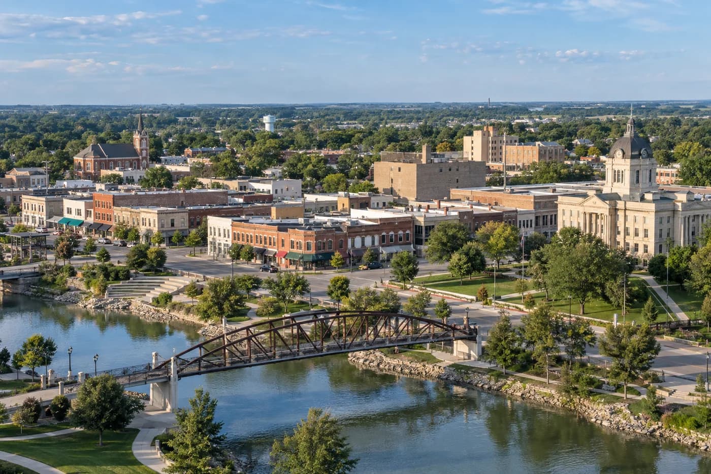Fremont, Nebraska cityscape