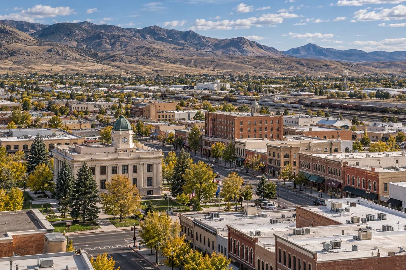 Elko, Nevada cityscape