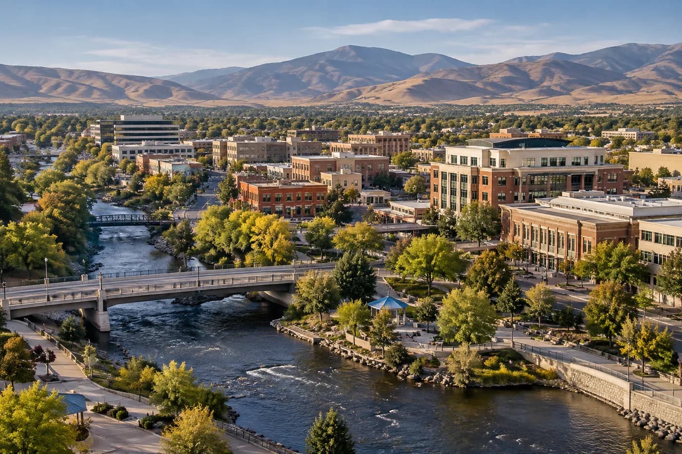 Sparks, Nevada cityscape
