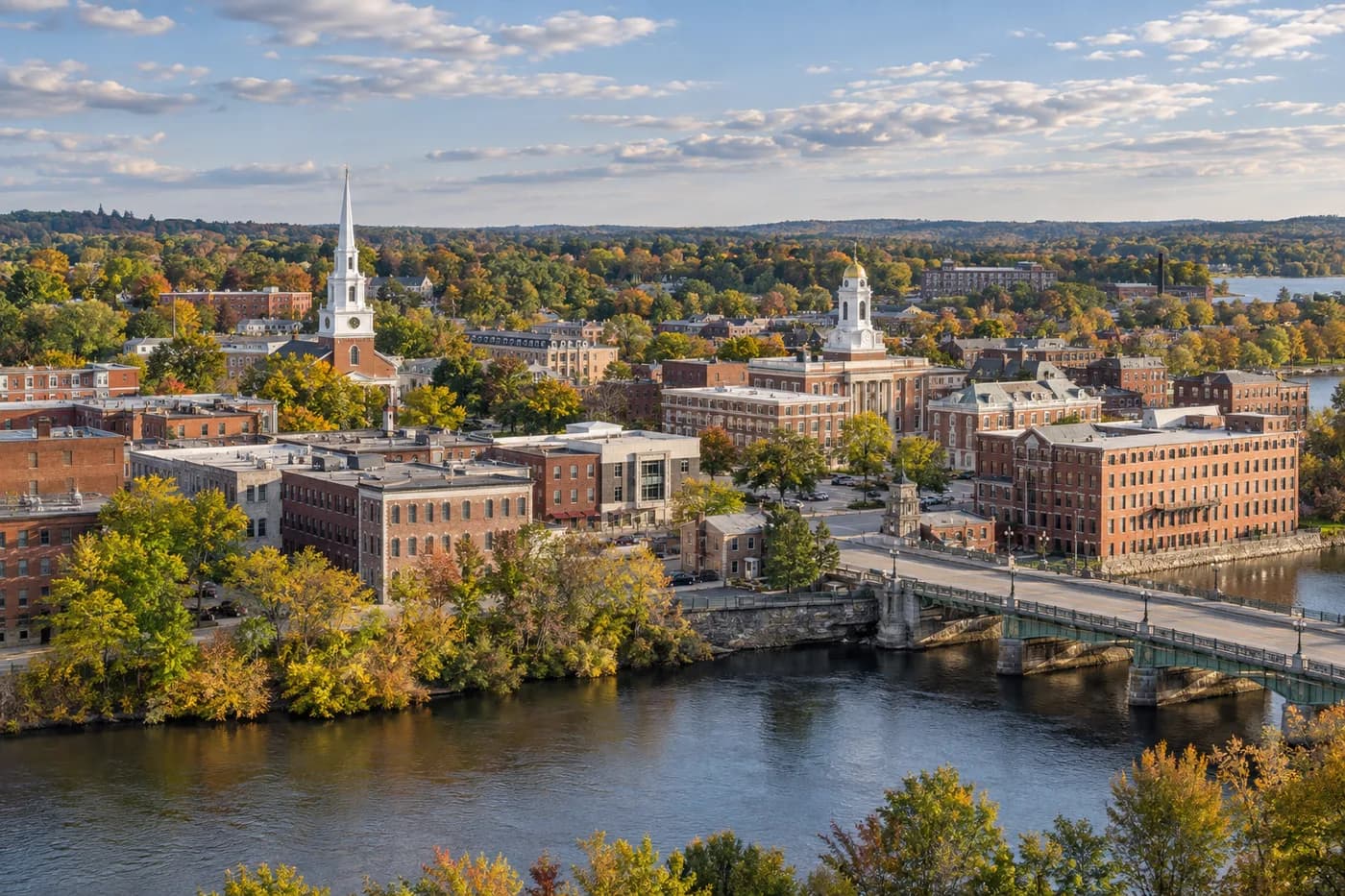 Dover, New Hampshire cityscape