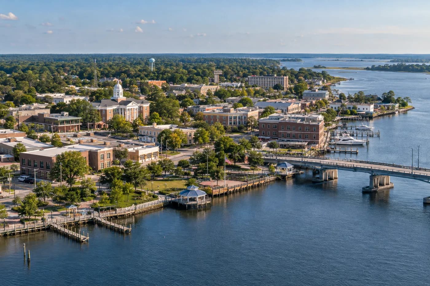 Toms River, New Jersey cityscape
