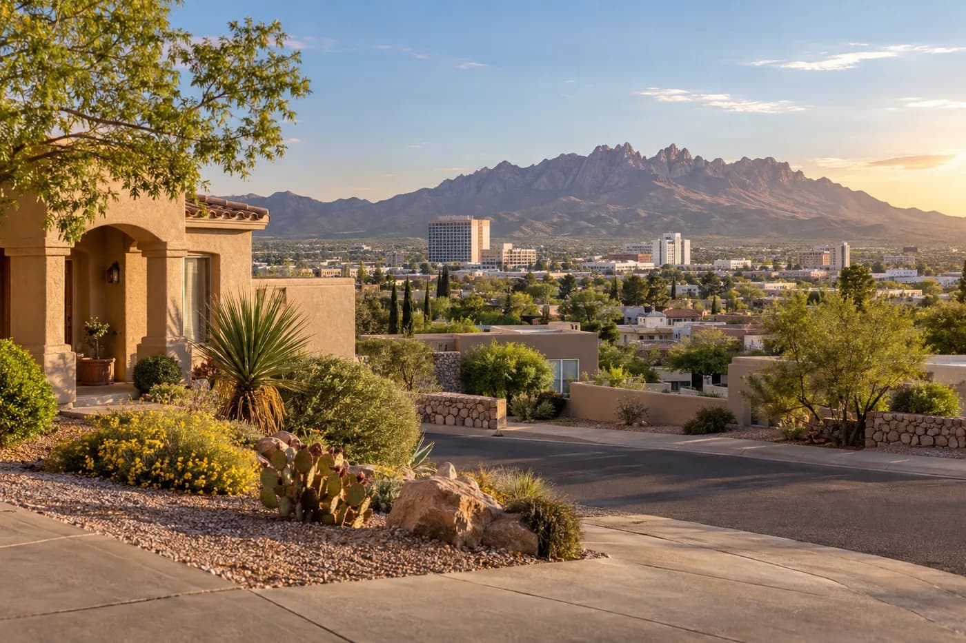 Las Cruces, New Mexico cityscape