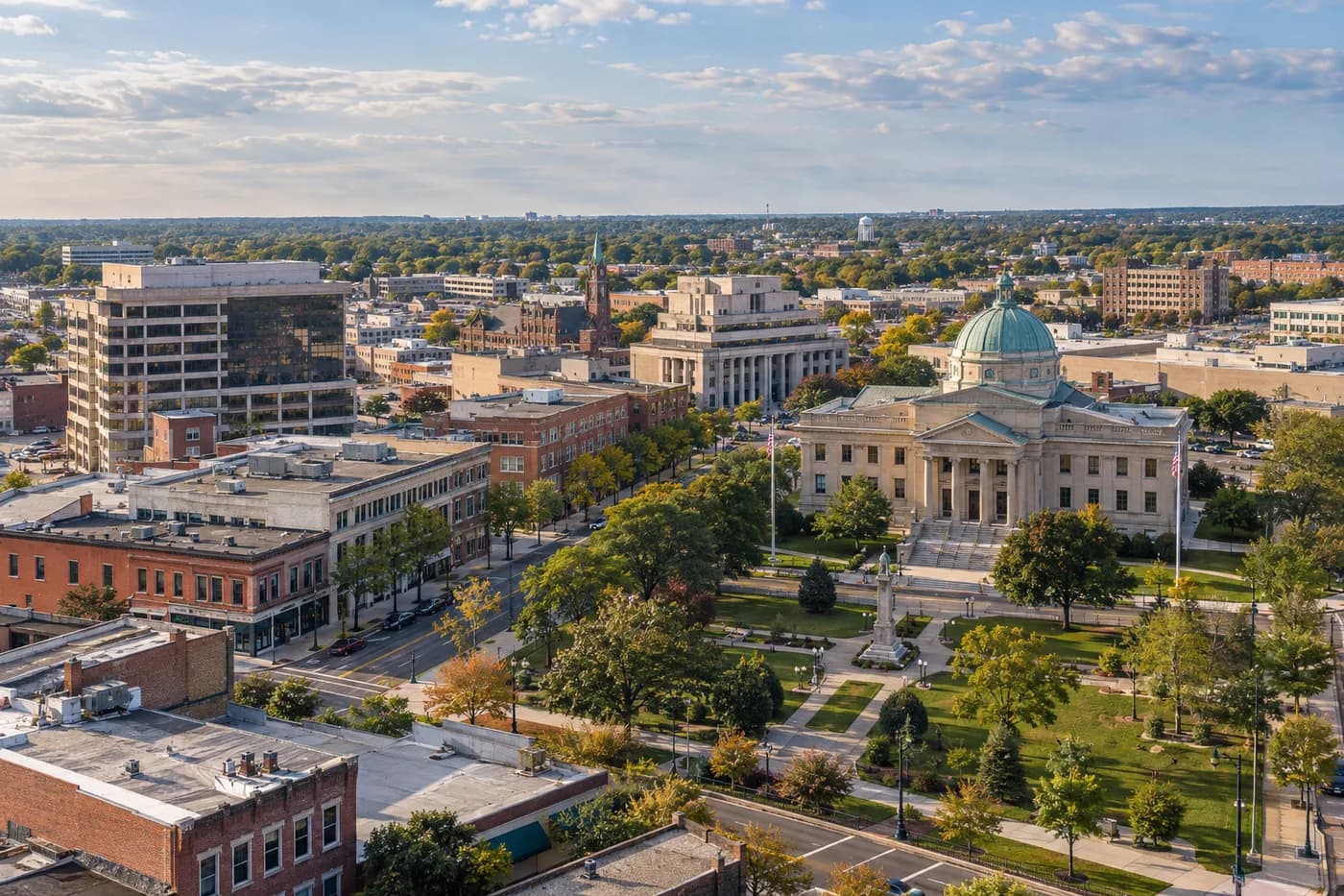 Hempstead, New York cityscape