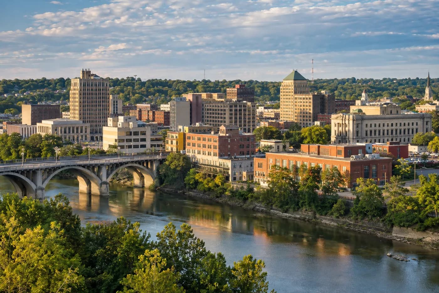 Youngstown, Ohio cityscape