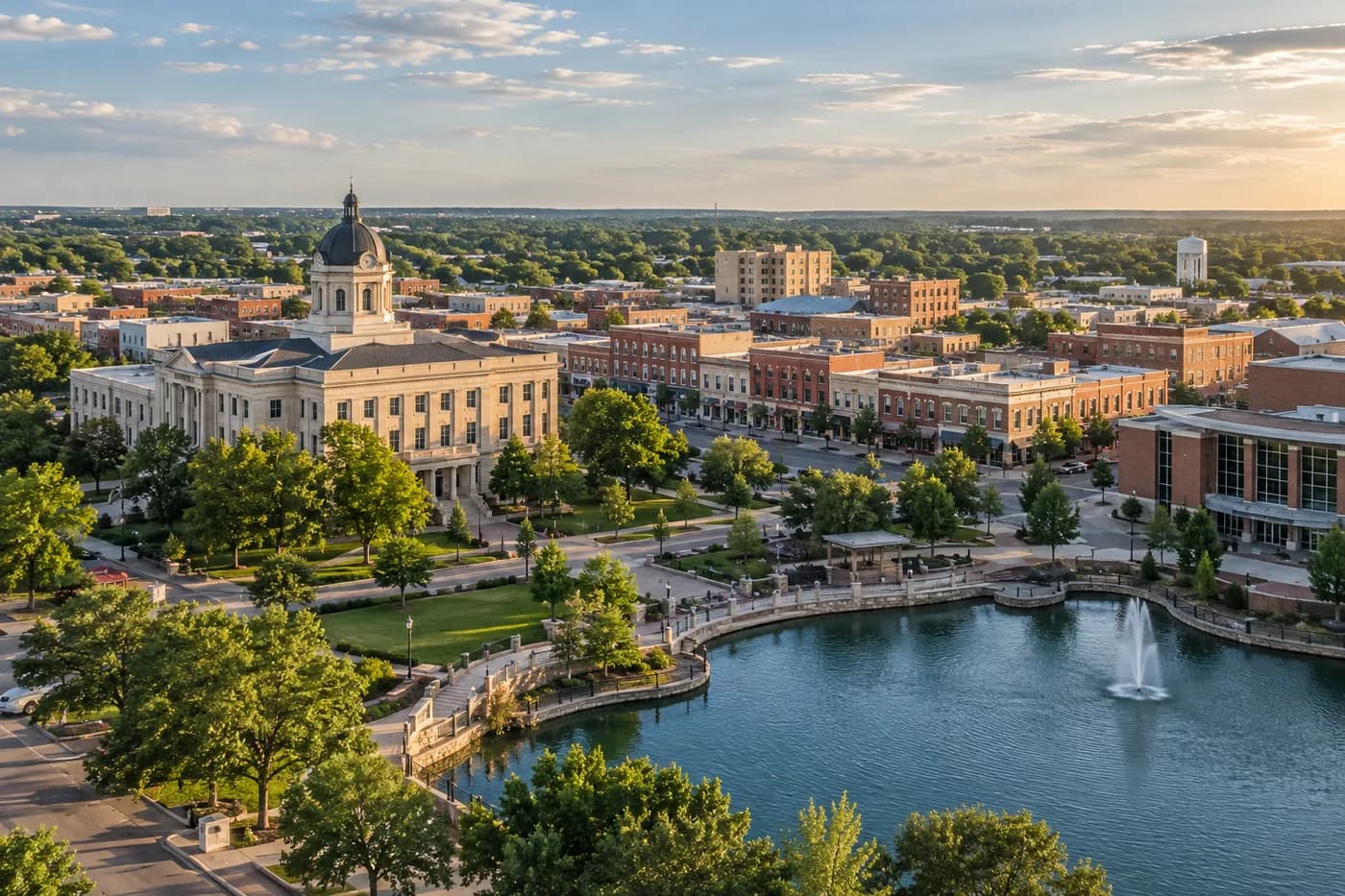 Edmond, Oklahoma cityscape