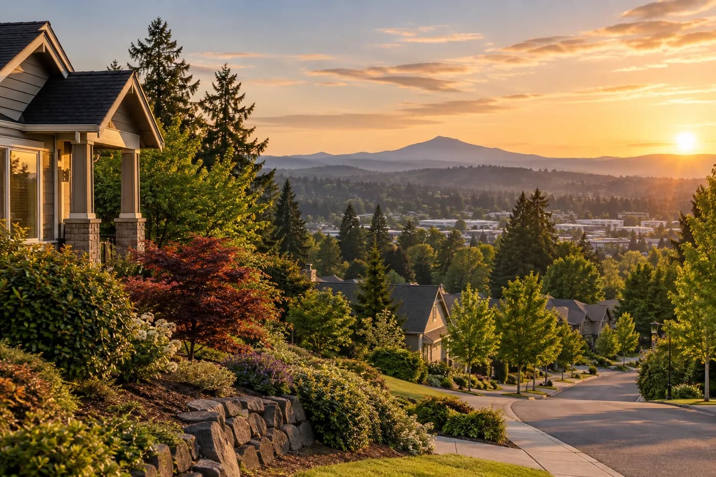 Gresham, Oregon cityscape