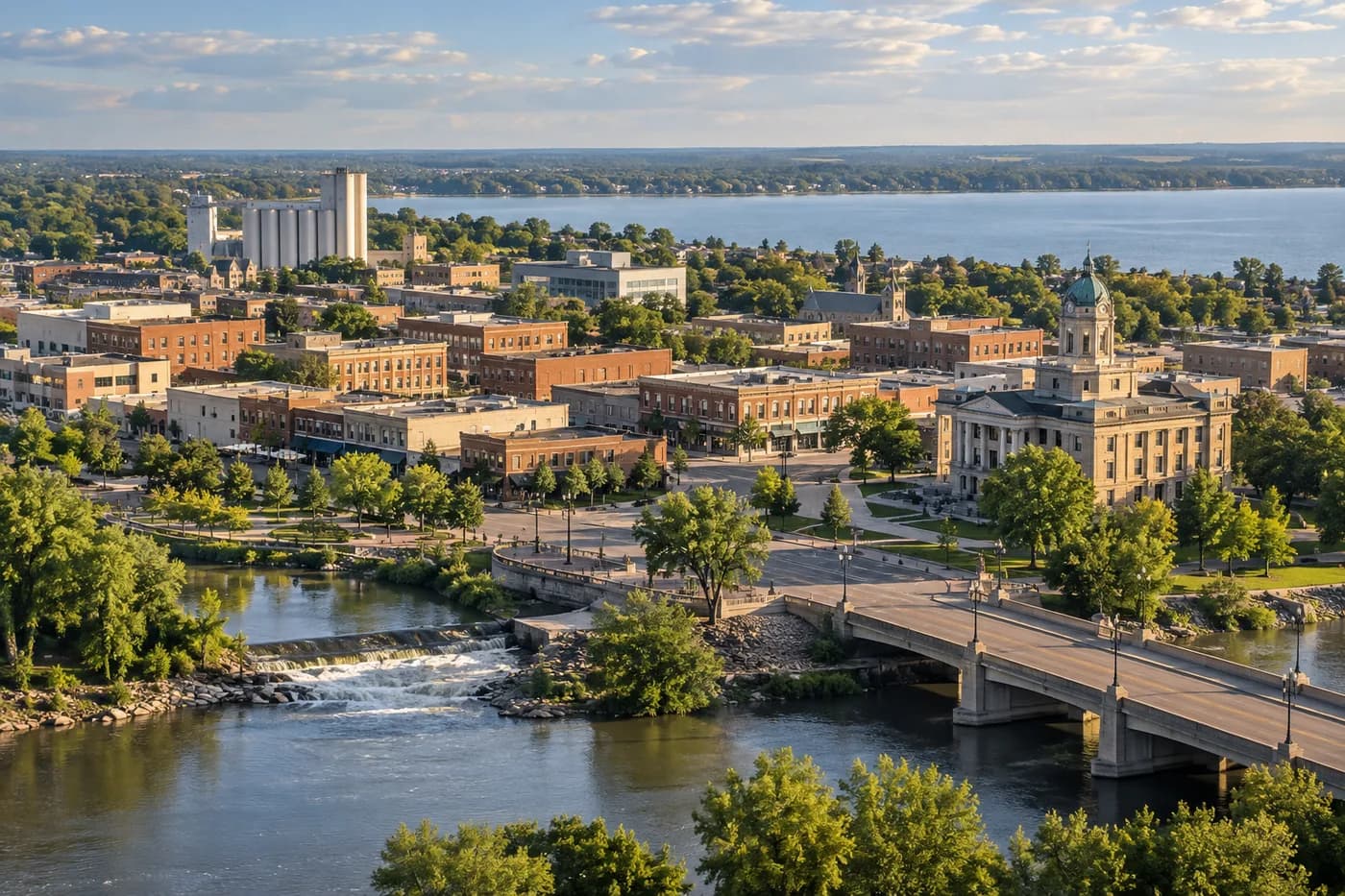 Watertown, South Dakota cityscape