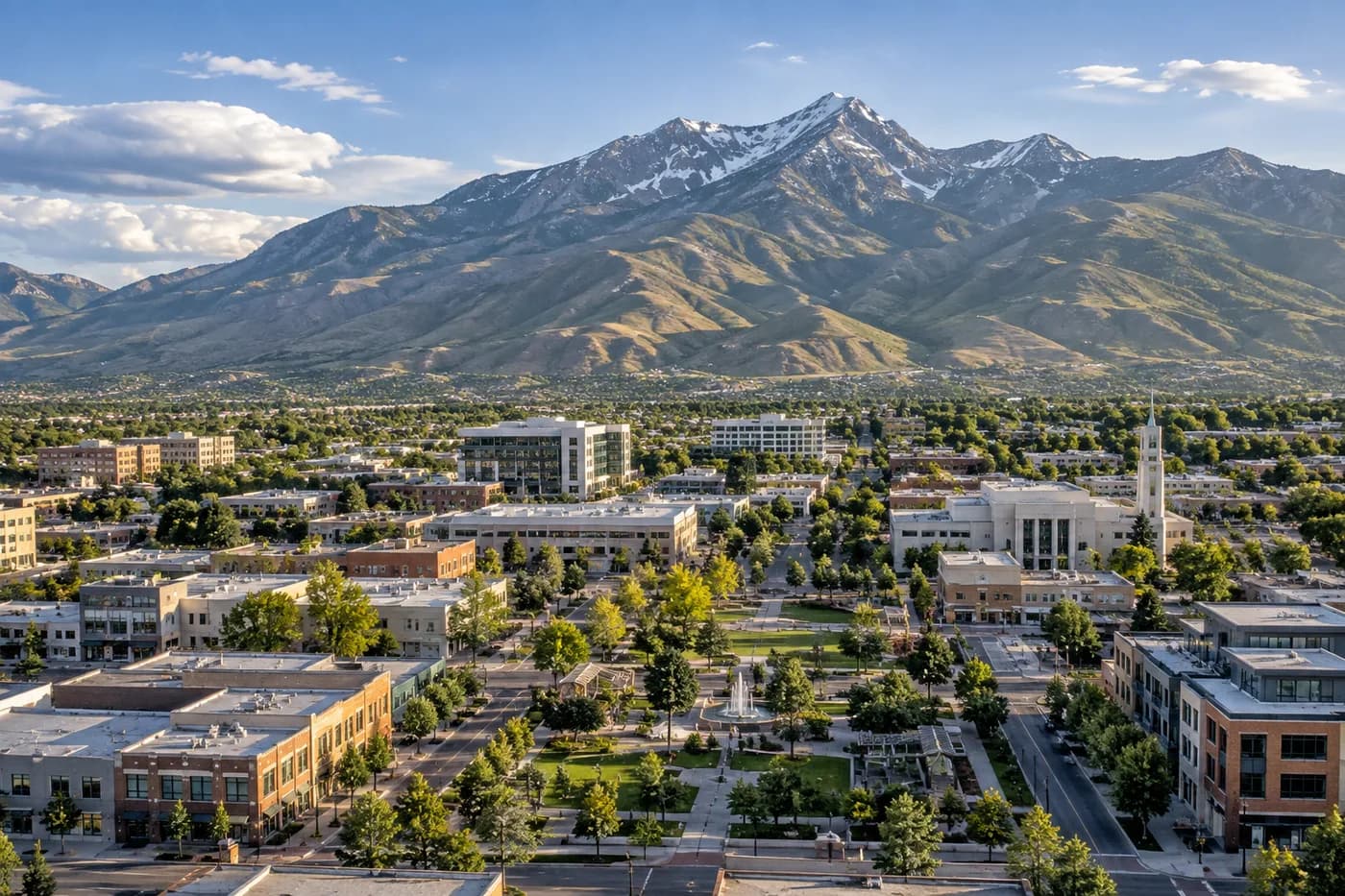 Orem, Utah cityscape