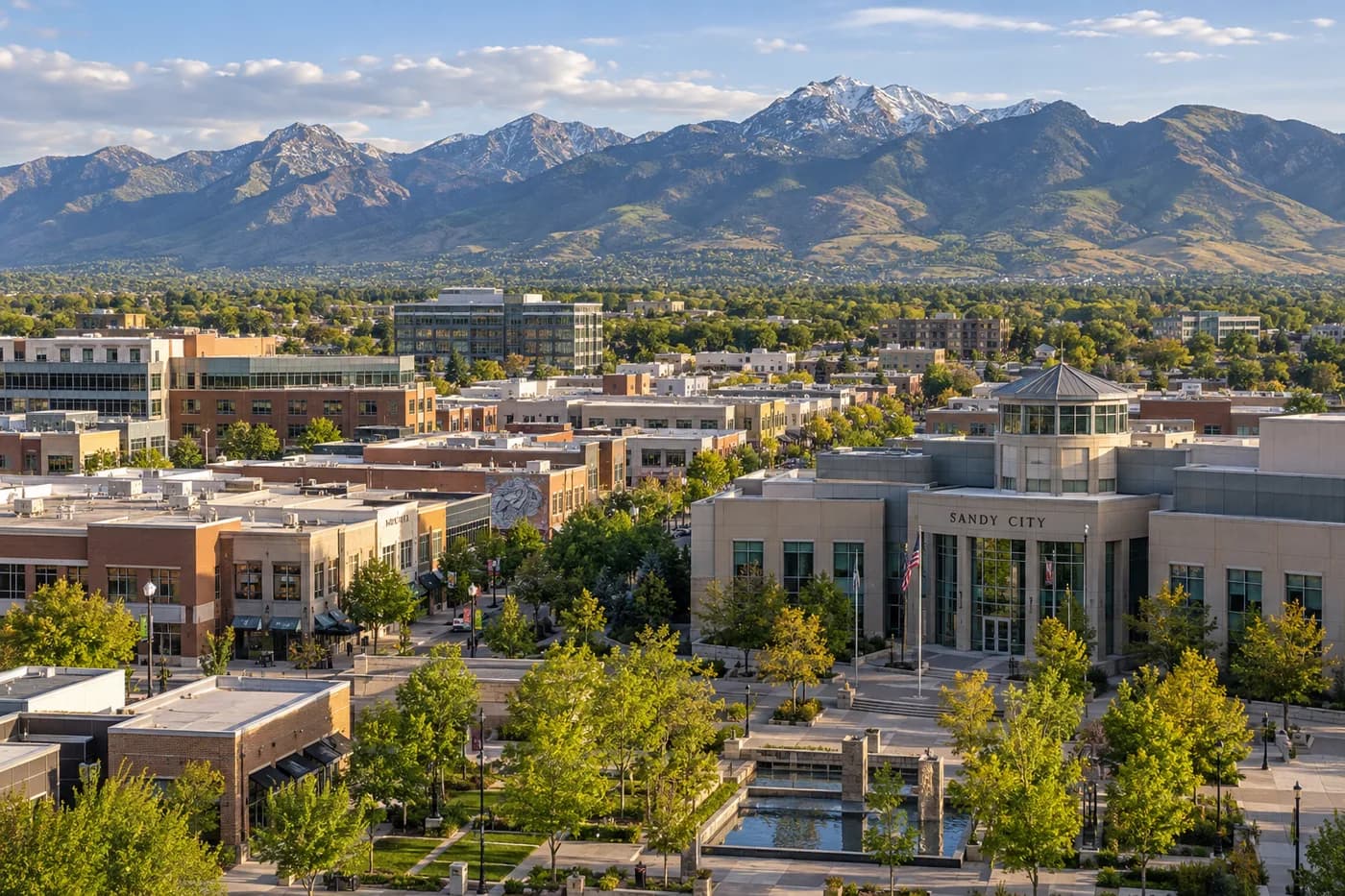 Sandy, Utah cityscape