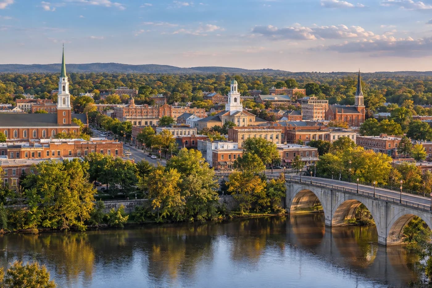 Fredericksburg, Virginia cityscape