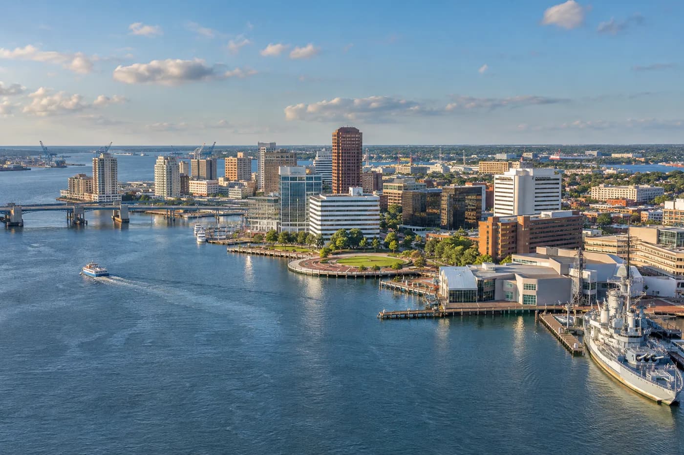 Norfolk, Virginia cityscape