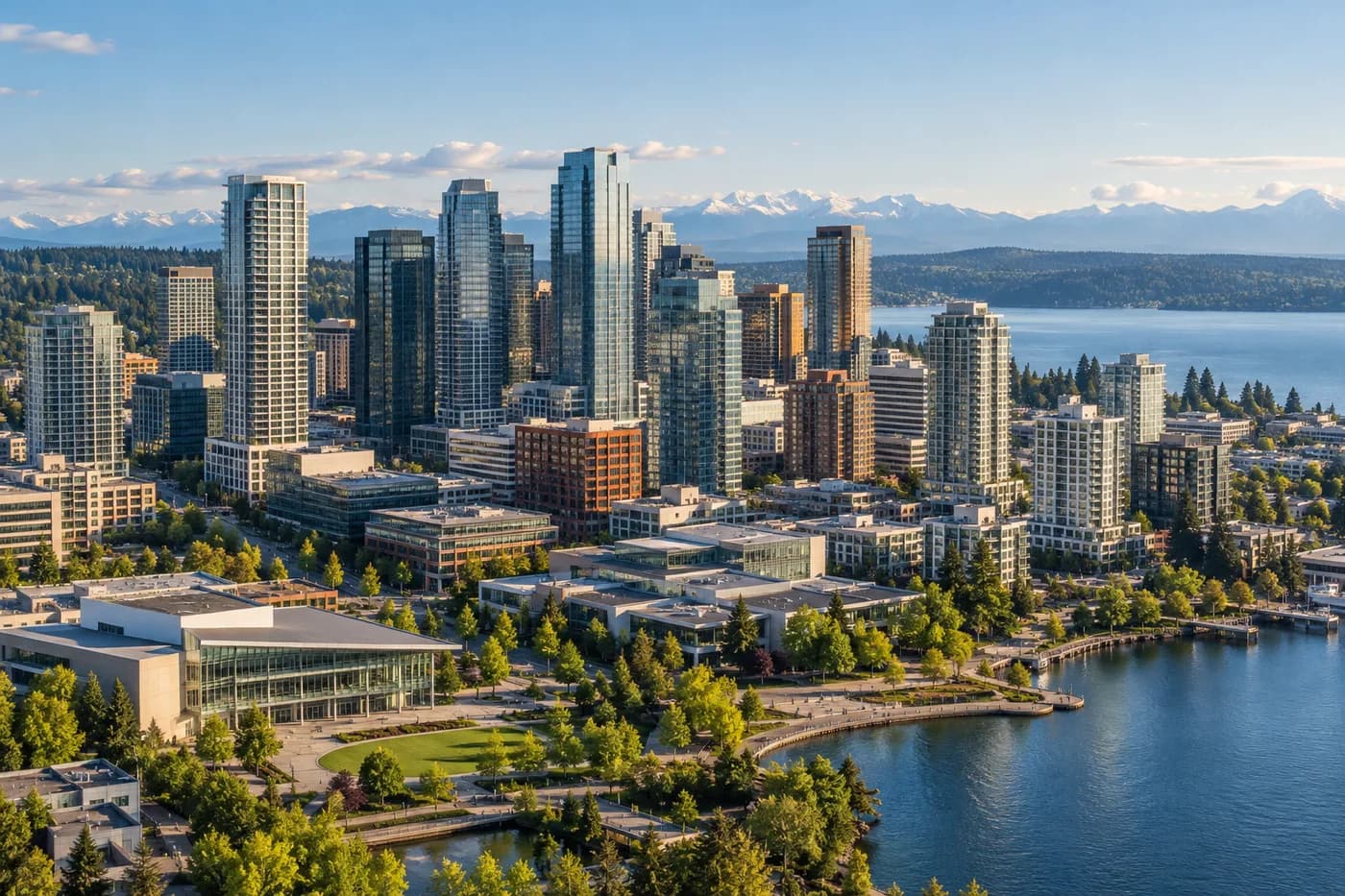 Bellevue, Washington cityscape