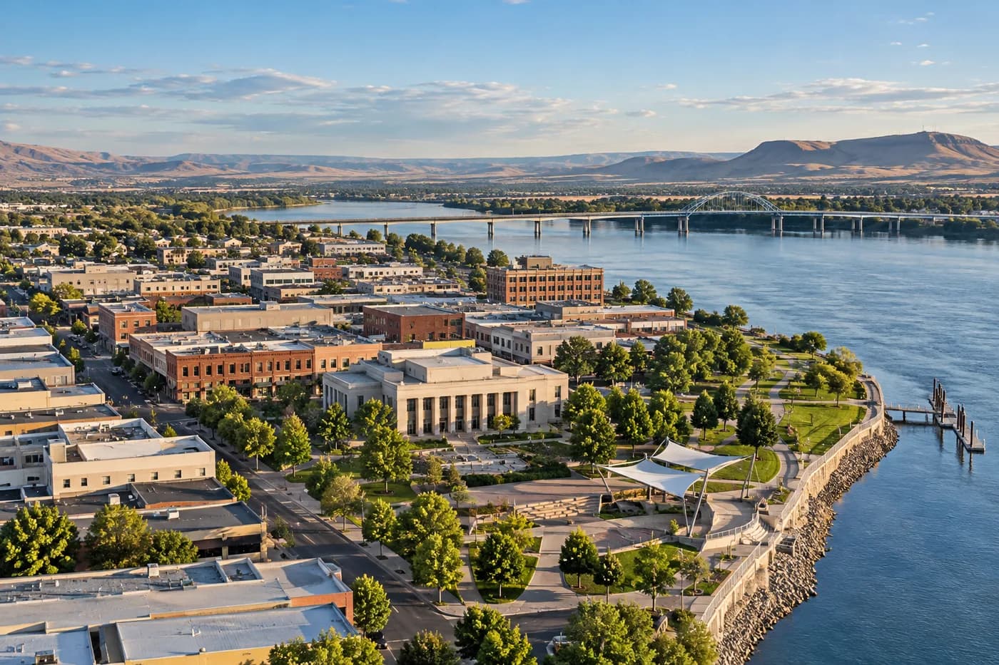 Kennewick, Washington cityscape