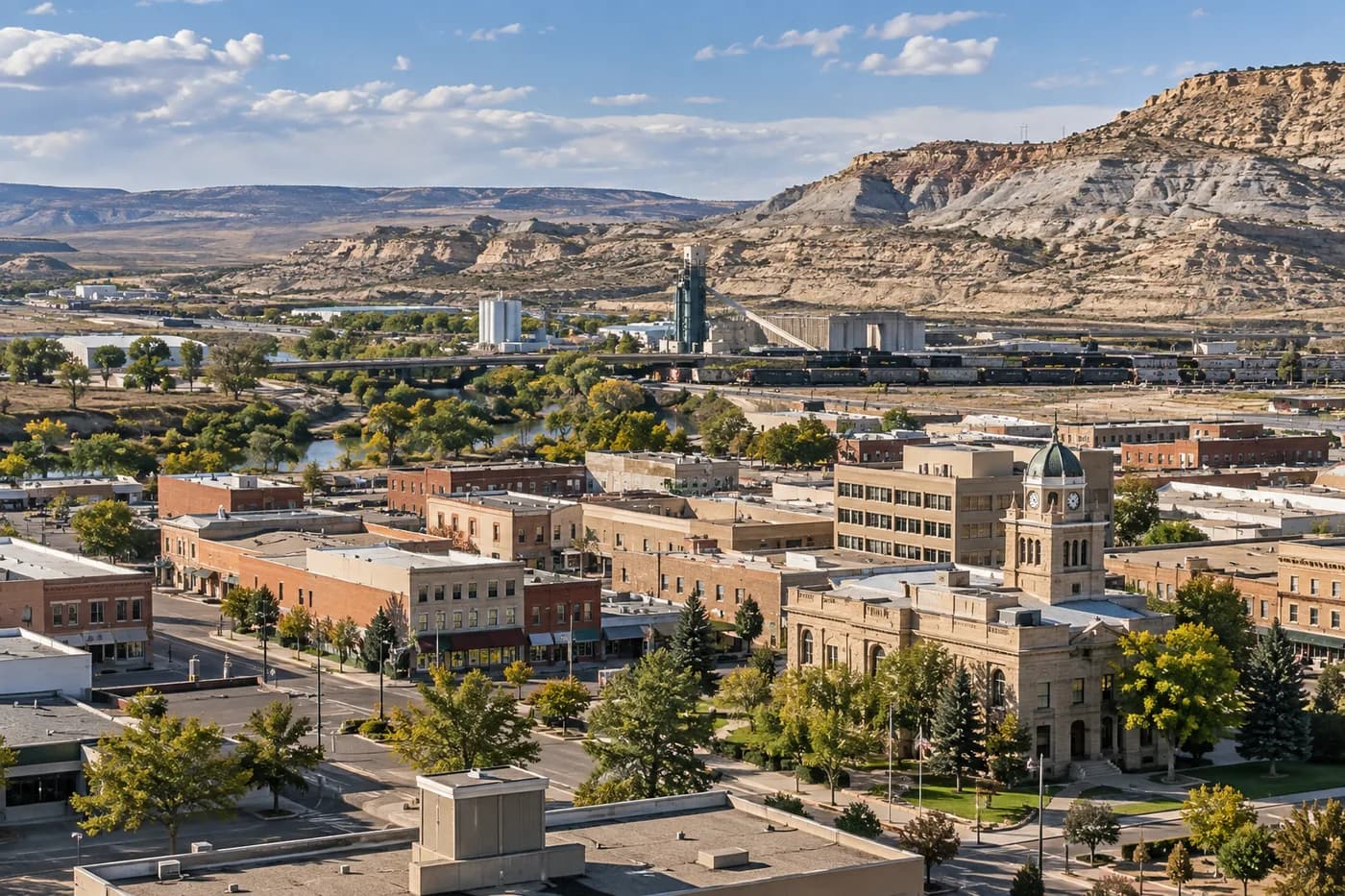 Rock Springs, Wyoming cityscape